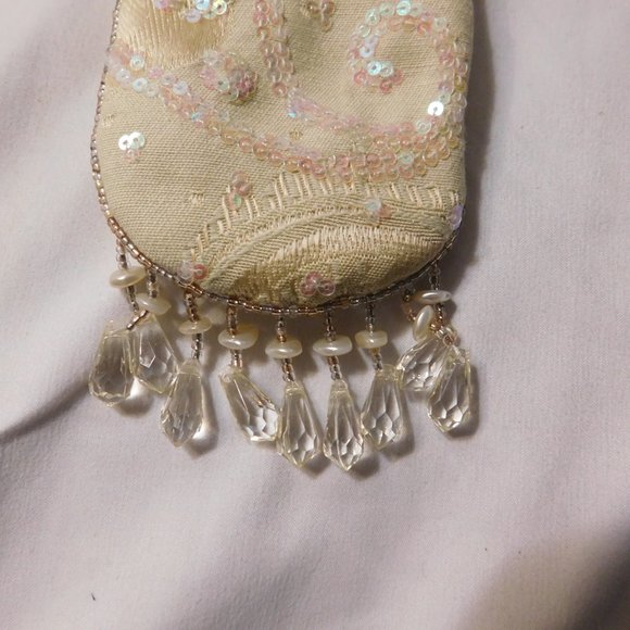 Beaded Sequin Bag Small Vintage - Picture 5 of 7
